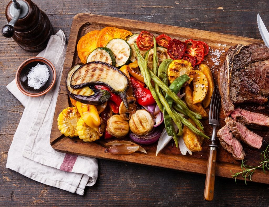 Menu platter